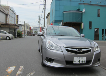 カメラマンの車としてのレガシー