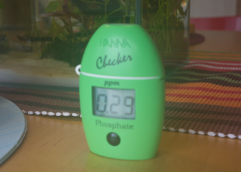 カセッティを通した水のリン