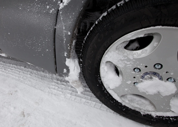 アイスストーム　雪道試乗