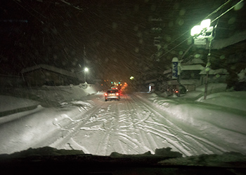 津久井湖の手前で終了