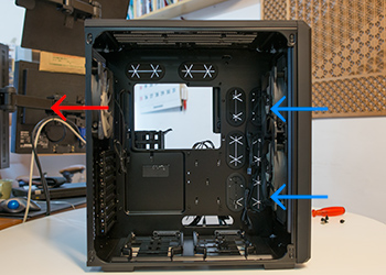 CORSAIR carbide air 540 風のながれ