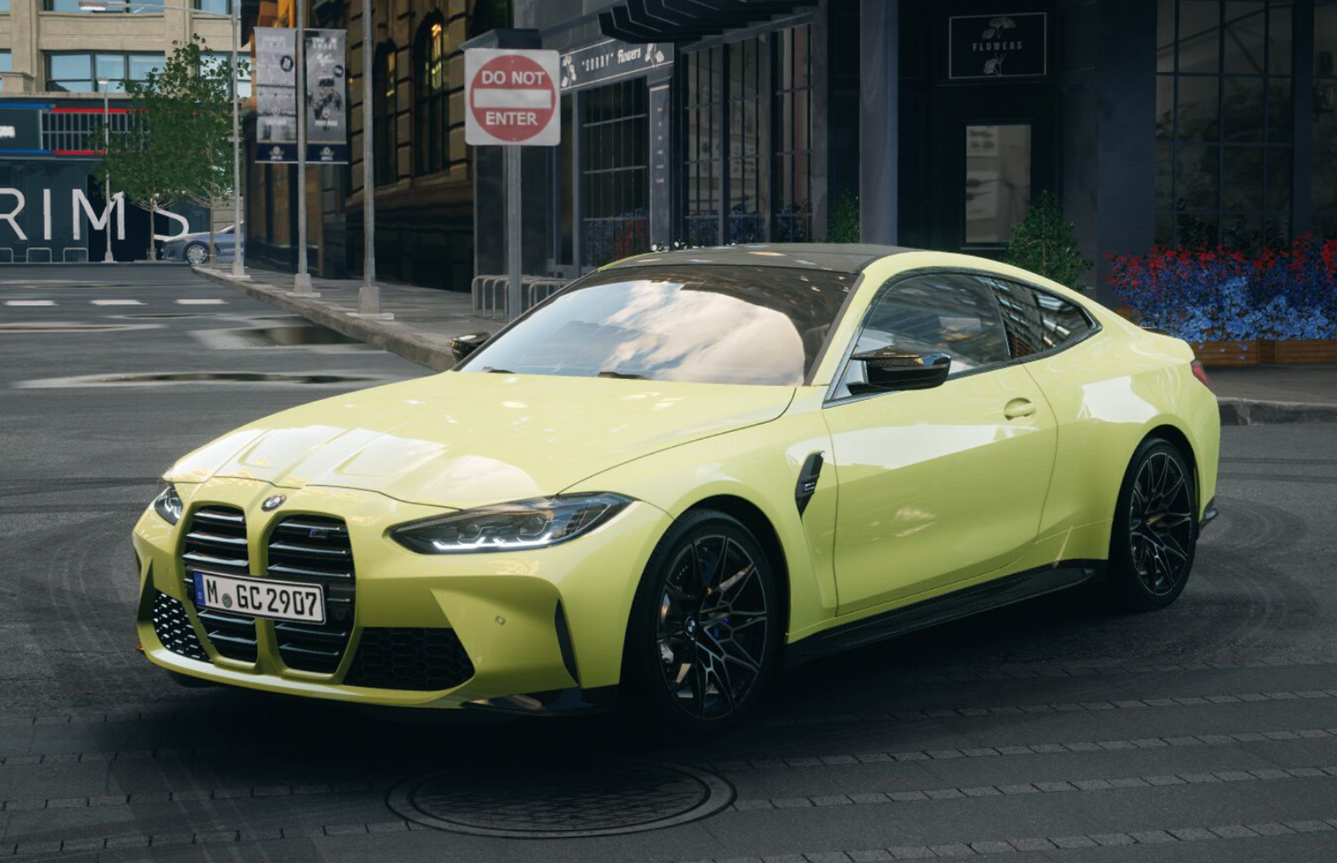 BMW M4 Sao Paulo Yellow Uni