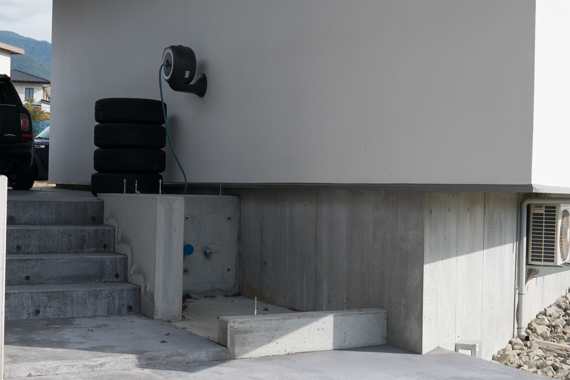 トラブル　その1　: 第3期外構工事・トイレ増築工事のトラブルの内容