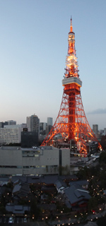 東京タワー空撮