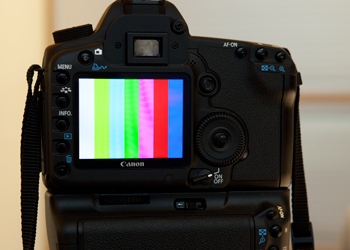 5D Mark2　カラーバー