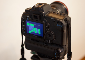 5D Mark2ファクトリーメニューから