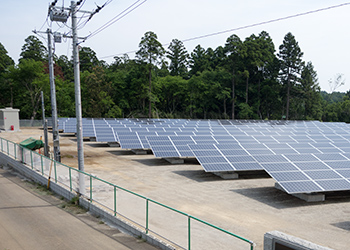 寄りの太陽光発電所