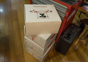 DJI Phantom2 × 4セット